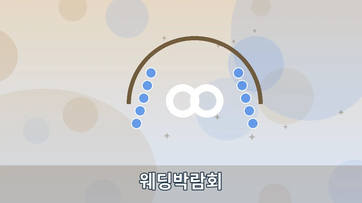 웨딩박람회 안내 이미지 5